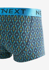 Next PATTERN FOUR PACK - Boxer alsónadrág - navy blue bird pattern geo