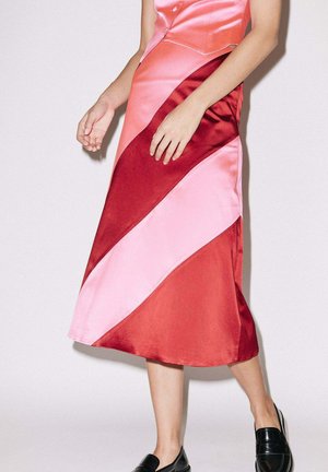 BRIGHT PANELLED  - A-line skirt - multi