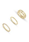 SET - Sormus - gold coloured