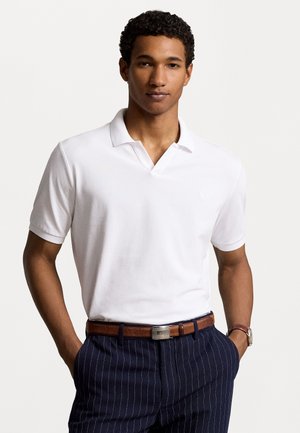 CLASSIC FIT STRETCH MESH POLO SHIRT - Poloskjorter - white