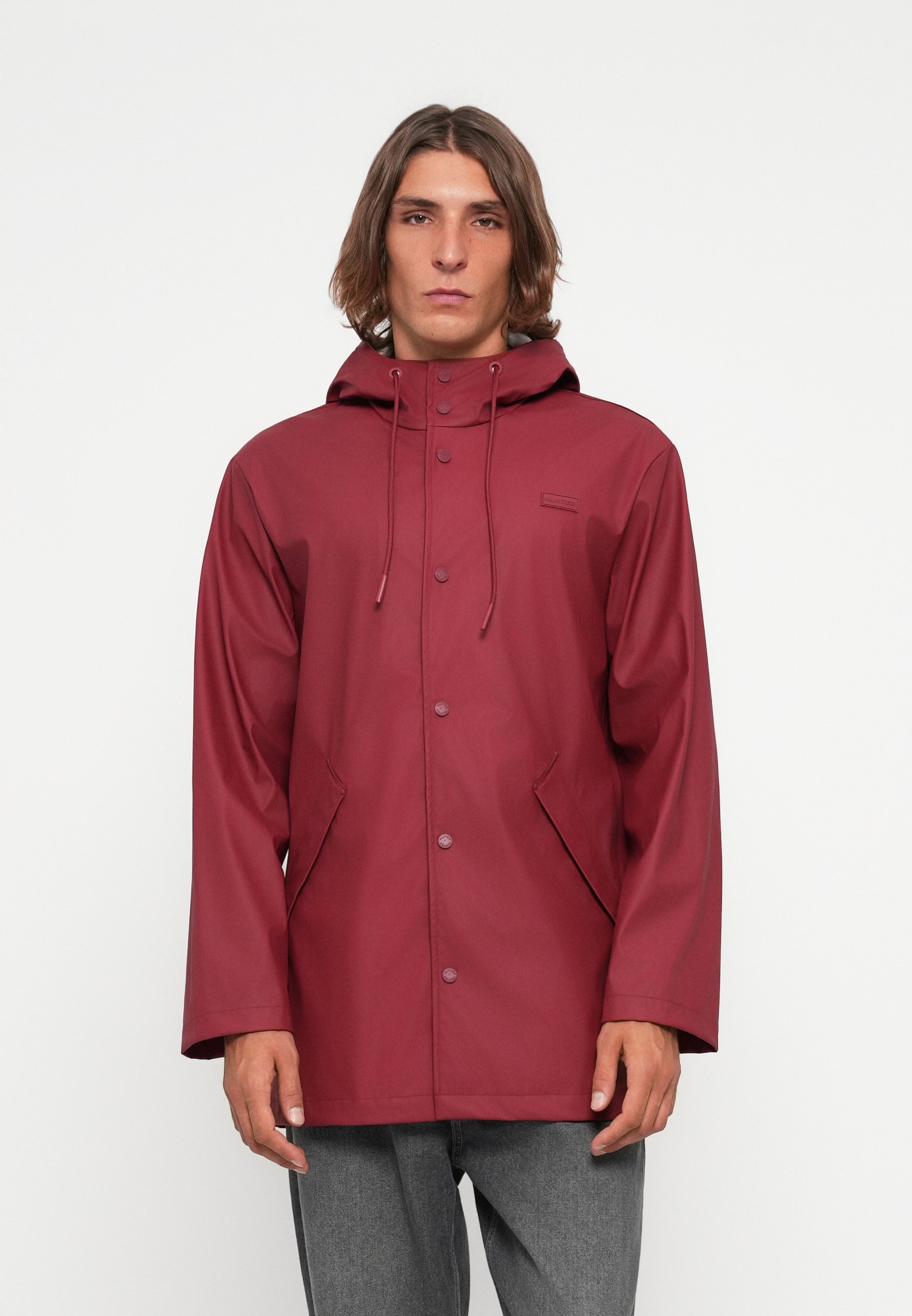 Hunter ORIGINAL JO UNISEX - Waterproof jacket - merlot/dark red