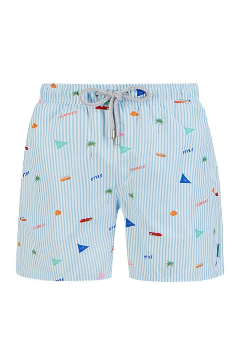 Herren Badehosen | JOHN FRANK ALL OVER PRINTED Badeshorts multicolor/blau - LR53977 Herren Badehosen | JOHN FRANK ALL OVER PRINTED Badeshorts multicolor/blau - LR53977