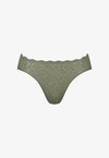 FEEL BLISS HIGH LEG - Briefs - moss green old