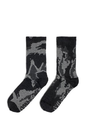 Socken - schwarz grau