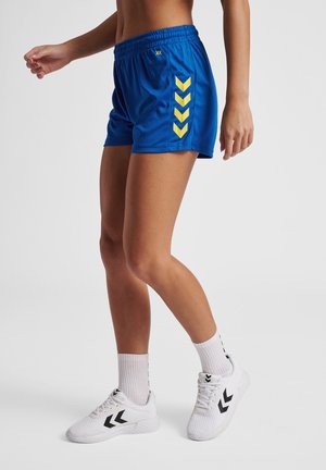 Hummel CORE POLY - Korte broeken - true blue blazing yellow