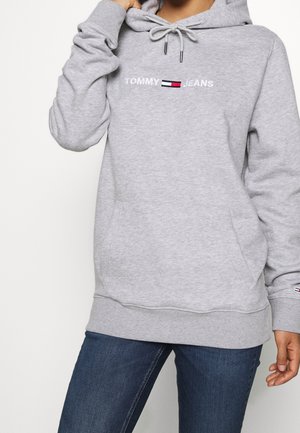 Hoodie - mottled grey
