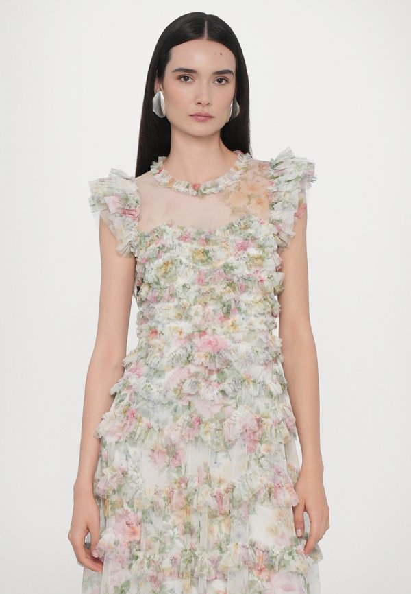 POMPADOUR GARDEN ROUND NECK GOWN - Maxi dress - moonshine4