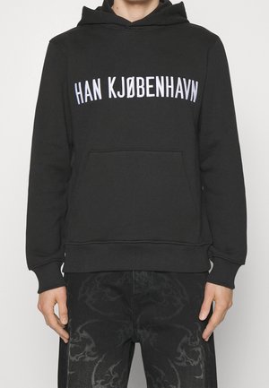 Jersey con capucha - black