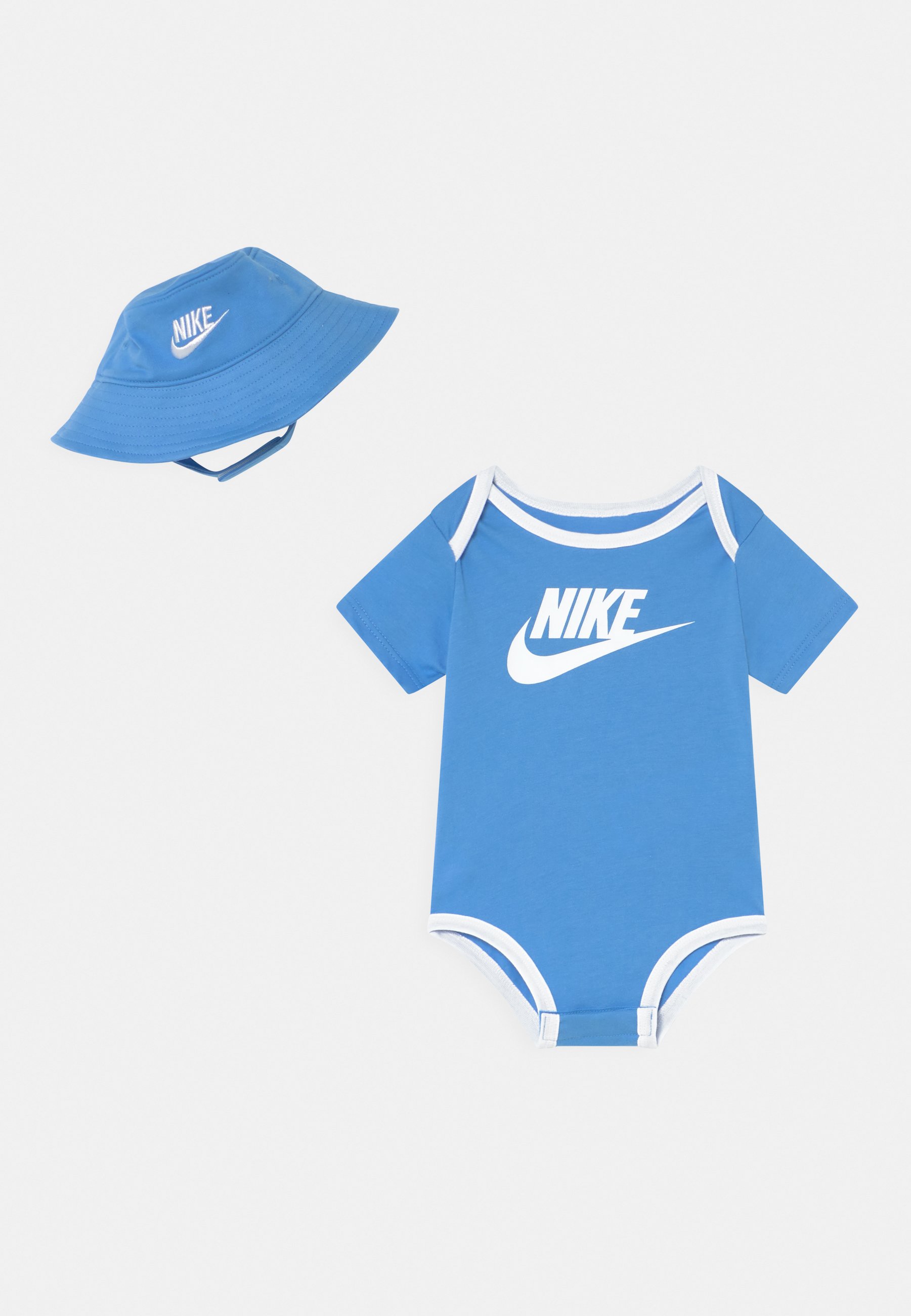 blue nike bucket hat