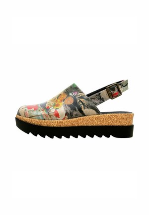 AKITA LUCID DREAMING - Platform heels - natur