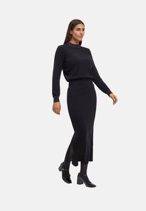FALKE, Strickkleid - black