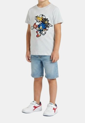 Diadora, T-SHIRT M/C DIADORA TS SS SONIC COL 65045 - T-shirt con stampa - white