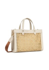 LANCASTER SMALL CANNAGE ROTIN - Borsa a mano - beige