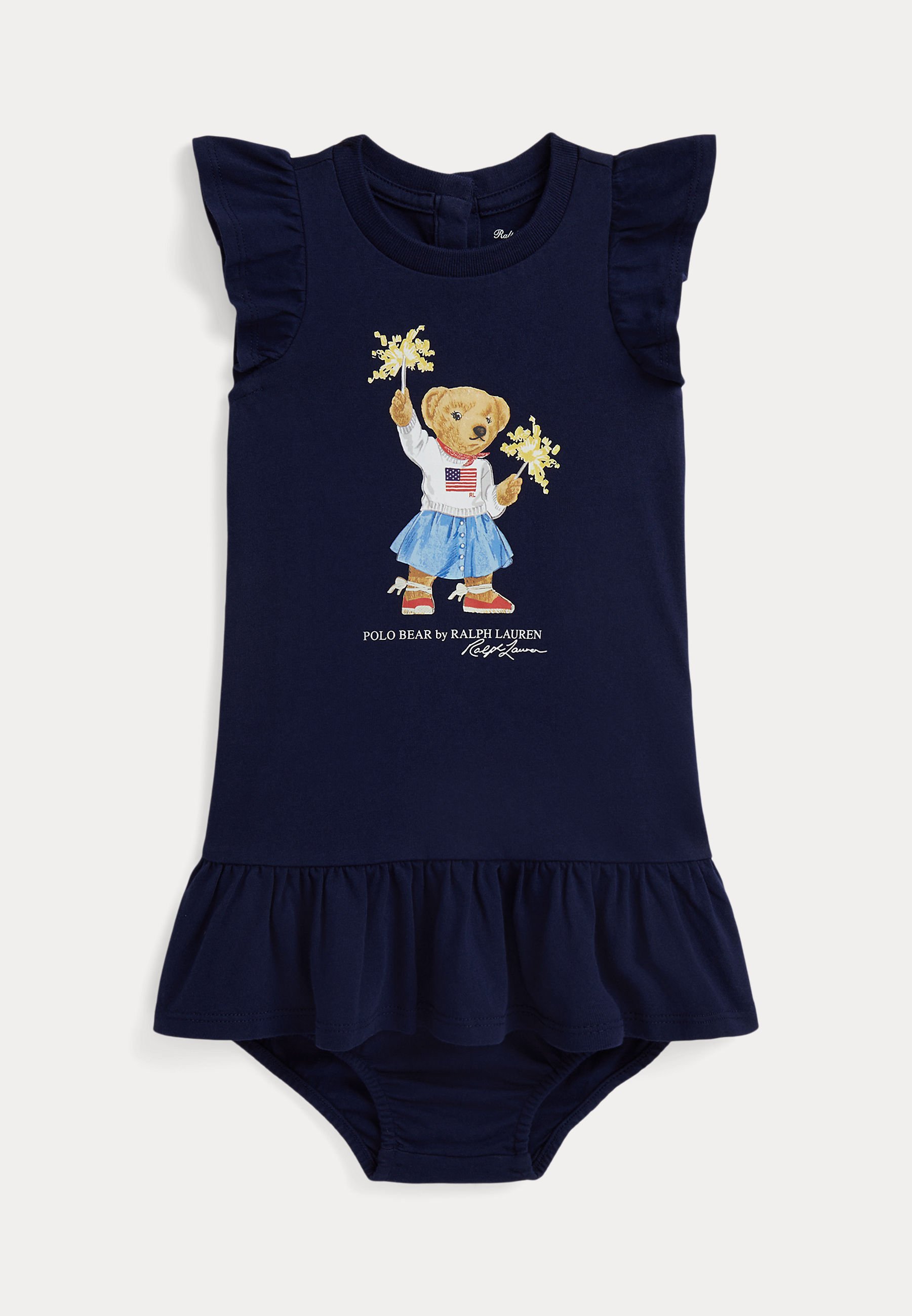 polo bear cotton jersey tee dress Polo Ralph Lauren Big Girls Polo Bear Cotton Jersey Tee Dress