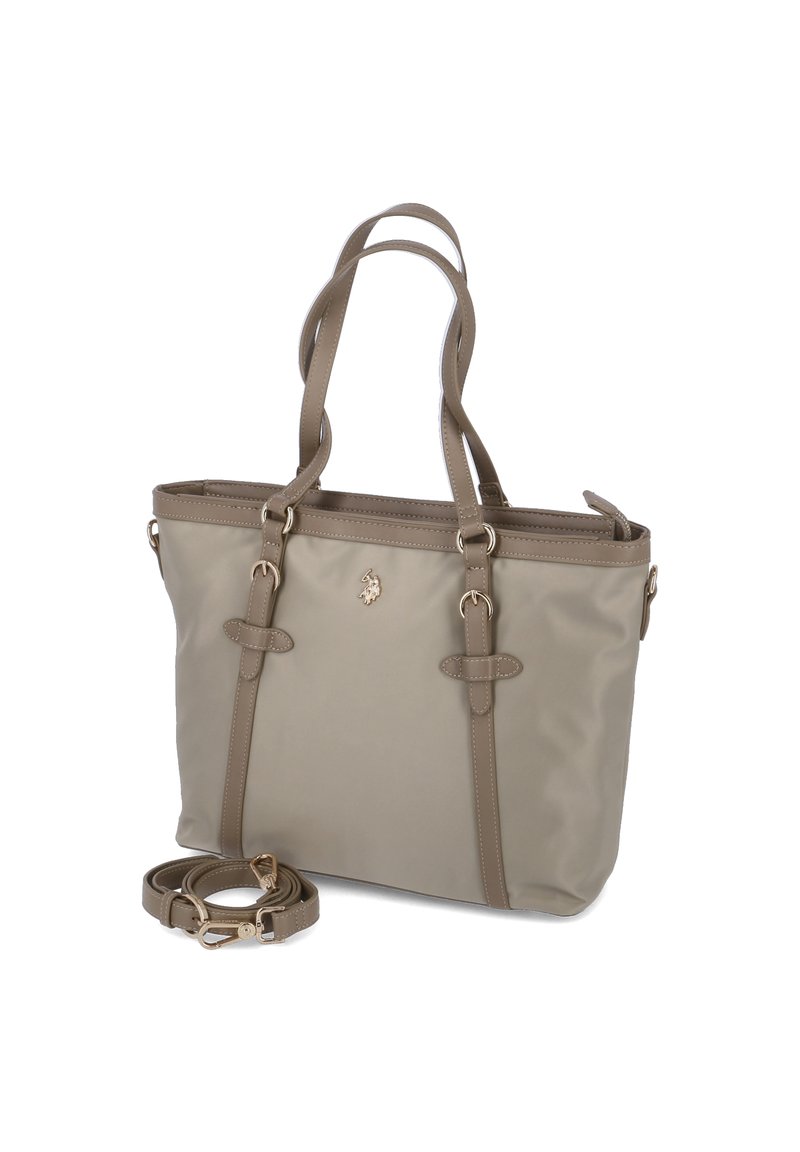 U.S. Polo Assn. HOUSTON Shopping bag taupe/grigio talpa Zalando.it