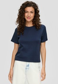 s.Oliver T-shirt basic - tiefblau