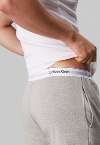 Calvin Klein Underwear SLEEP SHORT ICON  - Spodnji del pižame - grey heather