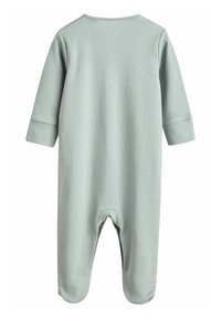 NEXT Confezione Da 3 Tutine Bebè, Grigio/blu, Taglia 3 Mesi, Must-have Per Neonati - 5