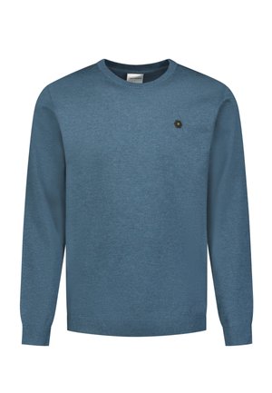 NO EXCESS, MELANGE JUMPER - Trui - shadow blue