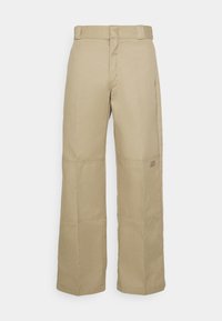 DOUBLE KNEE - Broek - khaki