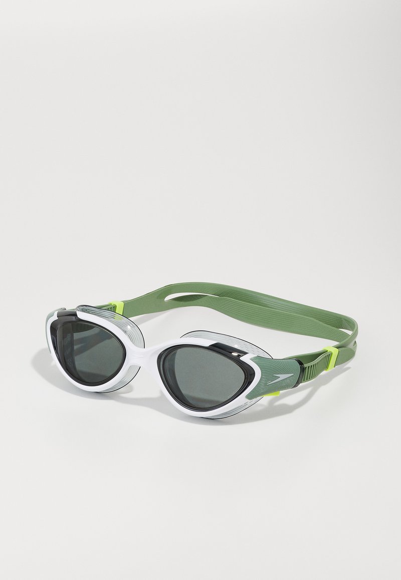 Speedo - BIOFUSE 2.0 POLARISED WOMENS - Goggles - olive green/yellow, Enlarge