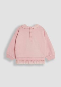 JoJo Maman Bébé APPLIQUÉ FRILL SET-REGULAR FIT - Leggingek - Nadrágok - pink hedgehog