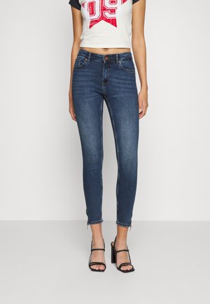 ONLBLUSH ANK ZIP NOOS - Jeans Skinny Fit - dark blue denim