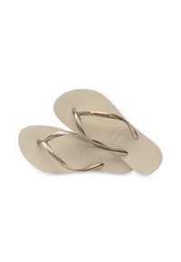 Havaianas SLIM - Tåsandaler - beige