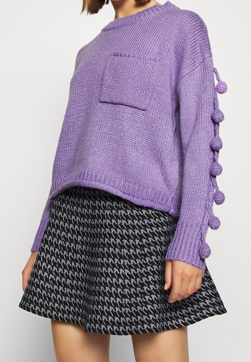 Molly Bracken Stickad tröja - purple