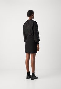 Morgan JILLY - Jupe portefeuille - noir