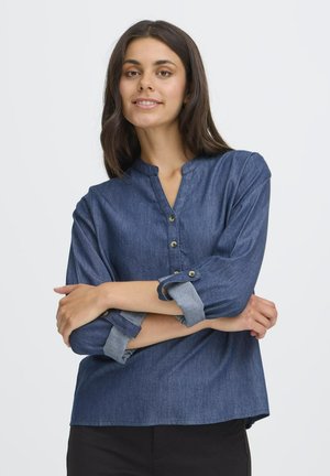 FRVILDA BL 1 - Bluse - raw blue denim