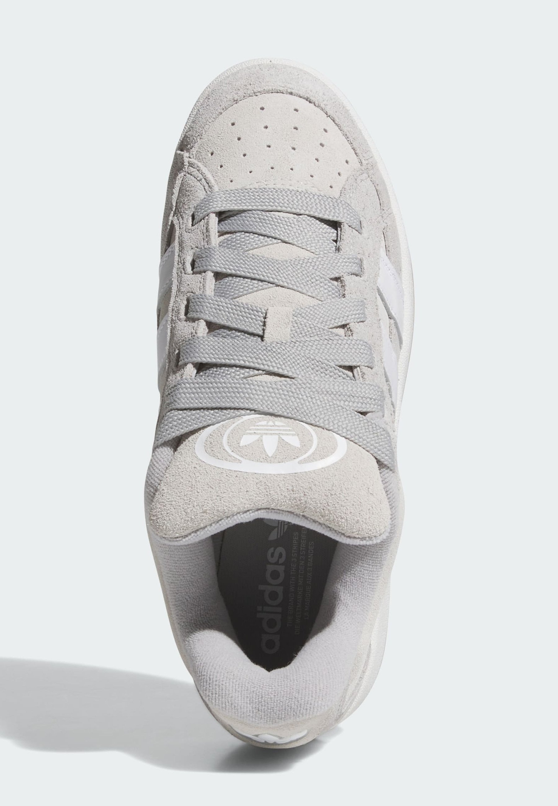 adidas campus grey one white