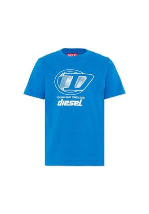 Diesel, T-SHIRT. UNISEX - T-shirt print - blue