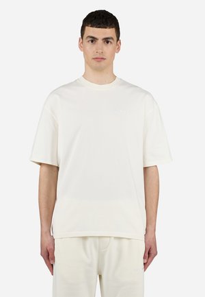 LOGO TEE - Basic T-shirt - washed unbleached white gum