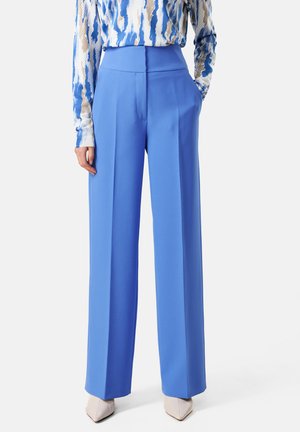 Taifun LANG ELEGANTE MIT WEITEM BEIN - Stoffhose - regatta blue