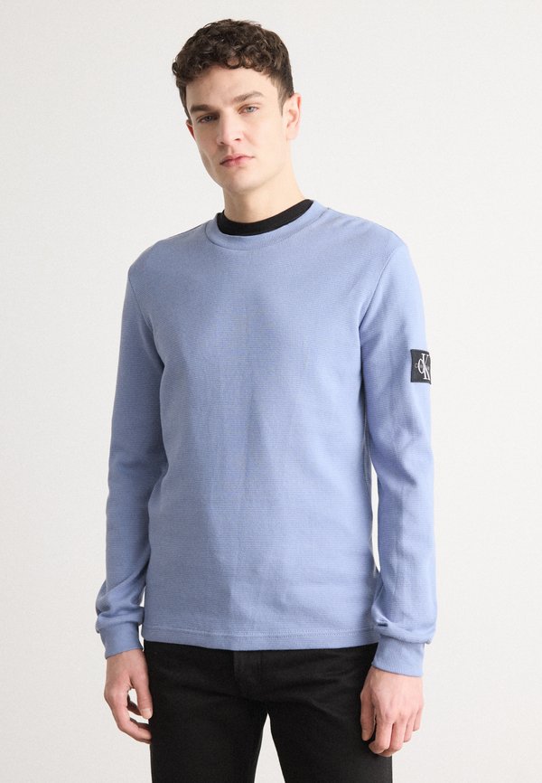 BADGE TEE - Long sleeved top - tempest