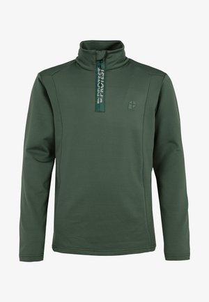 Vesta od flisa - kale green