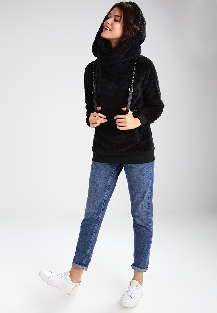 Urban Classics TEDDY - Hoodie - black/zwart - Zalando.nl