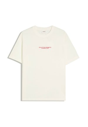 Bershka, SHORT SLEEVE PRINT T-SHIRT - T-shirts print - white