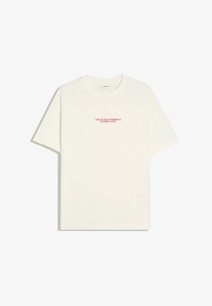 Bershka, SHORT SLEEVE PRINT T-SHIRT - T-shirt imprimé - white