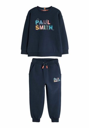 Paul Smith Junior, REGULAR FIT - GRAPHIC SWEATSHIRT AND JOGGERS SET - Tracksuit - navy