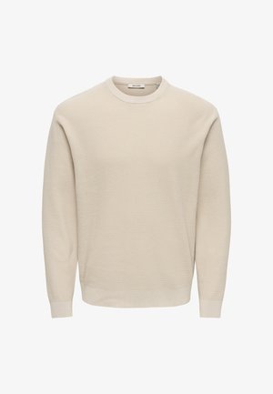 Only & Sons, TONY - Striktrøje - beige
