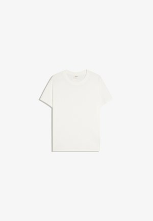 Bershka, SHORT SLEEVE - T-SHIRT - T-shirt basique - white