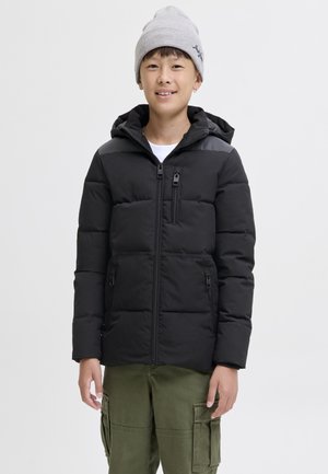 Jack & Jones Junior, JJEOWEN REFLECTIVE PUFFER - Zimná bunda - black