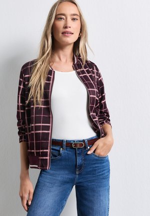 Street One, SCHMALER GÜRTEL MIT FELL - Ceinture - rustic rouge