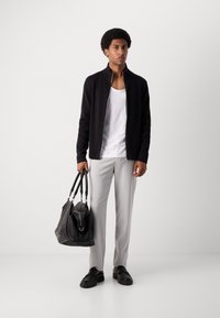 Lindbergh ZIP CARDIGAN - Neuletakki - black