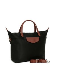 Hexagona POP - Borsa a mano - noir / marron