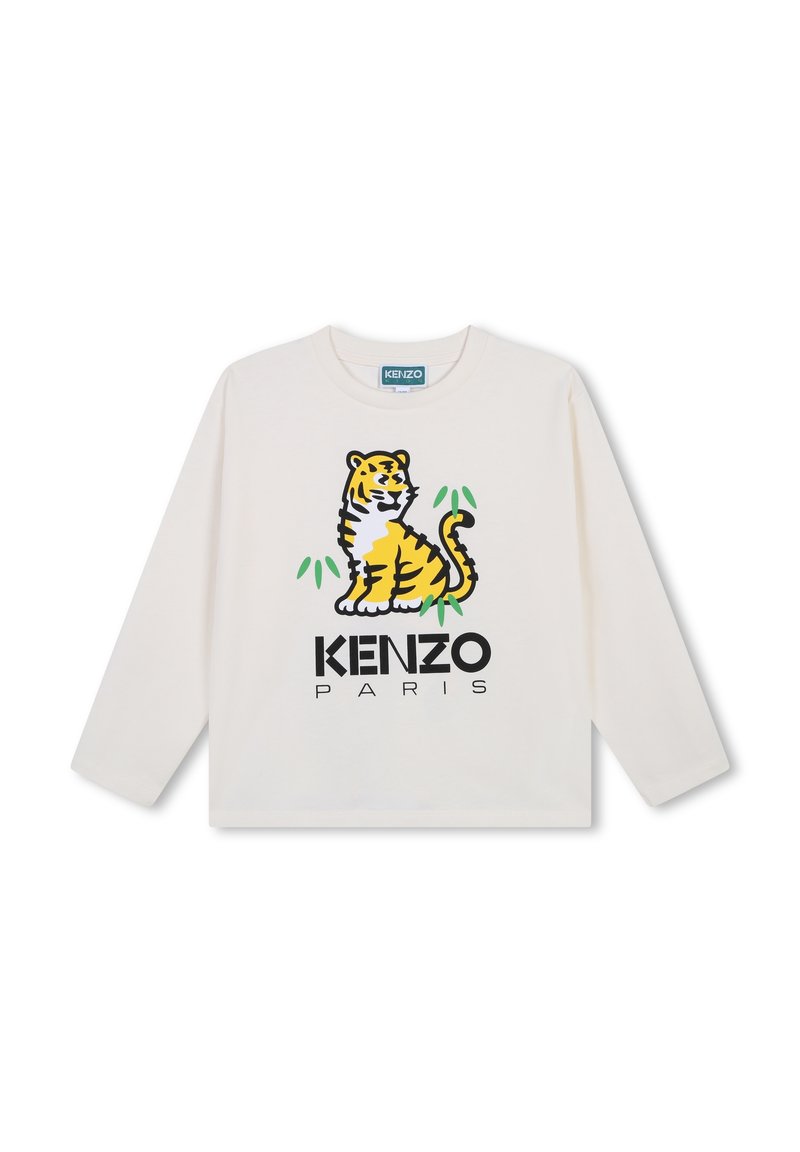 KENZO kids T-shirt à manches longues - rice