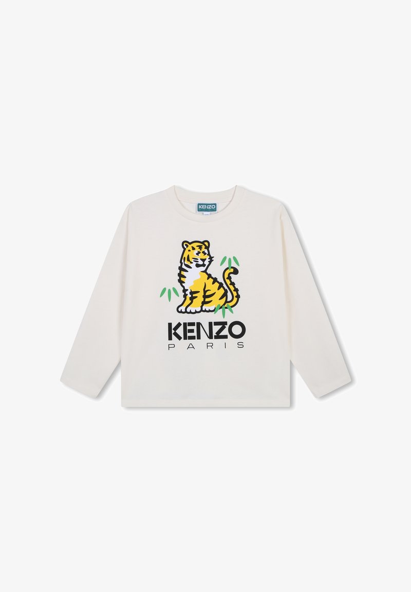KENZO kids T-shirt à manches longues - rice