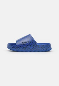 Nike Sportswear CALM SLIDE UNISEX - Sandály do bazénu - racer blue/dark obsidian